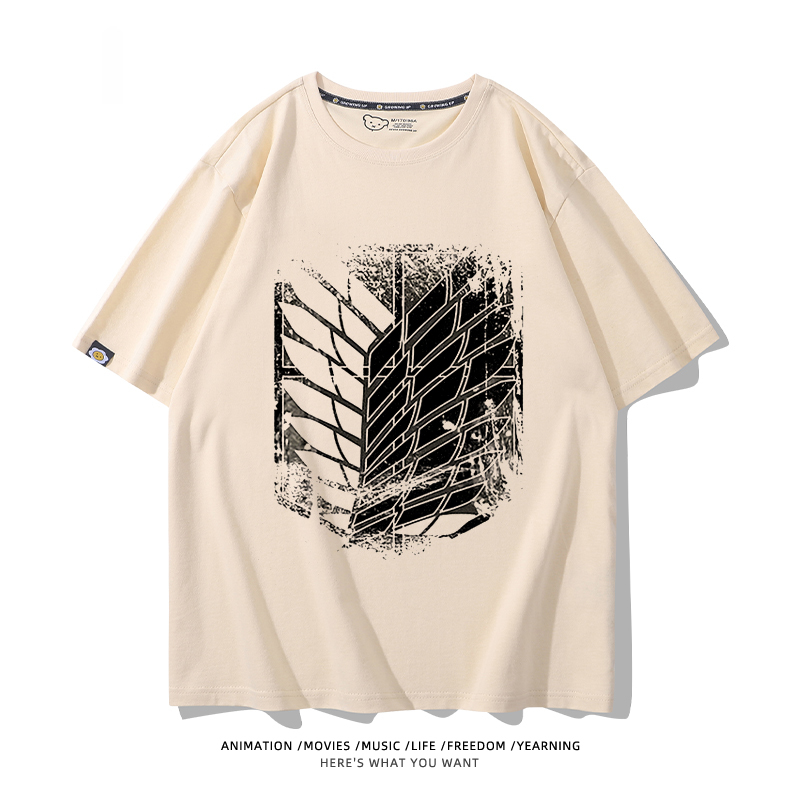 進擊的巨人 2024親子情侶男女同款 T恤