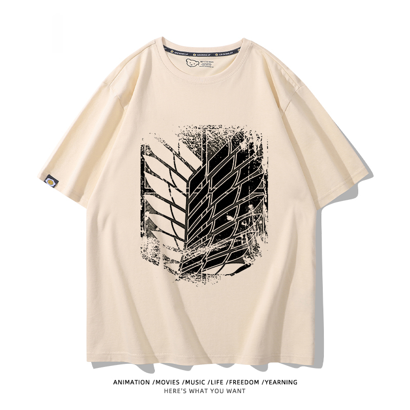 進擊的巨人 2024親子情侶男女同款 T恤