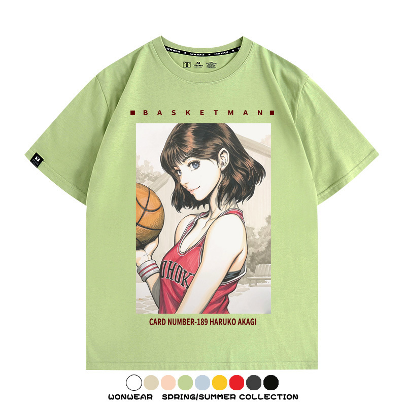 灌籃高手赤木晴子 親子情侶裝寬鬆短袖T