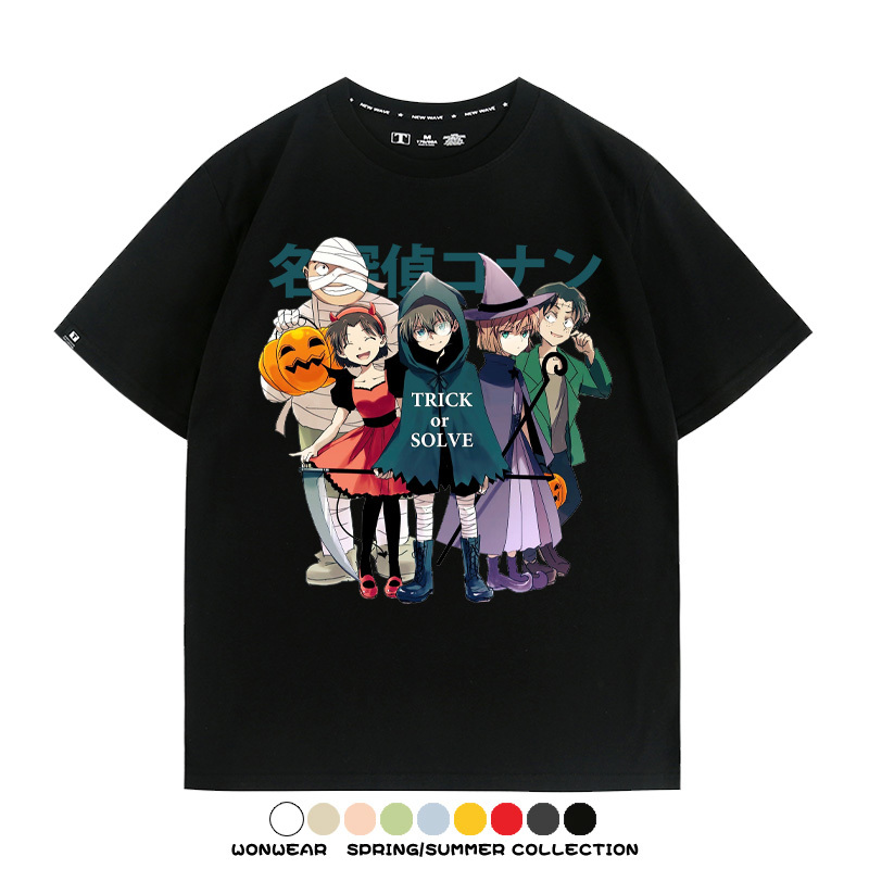 名偵探柯南動漫周邊短袖T恤