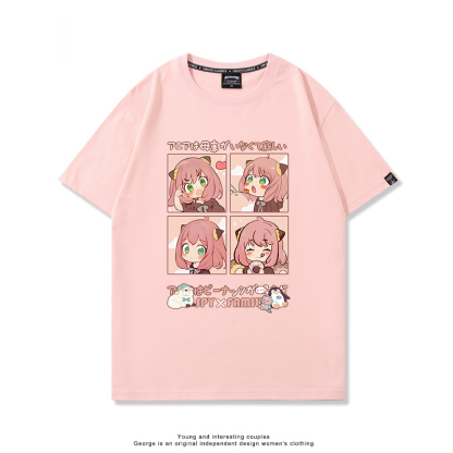 間諜家家酒 2024親子情侶男女同款 T恤