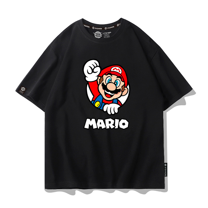 馬里奧 2024親子情侶男女同款 T恤