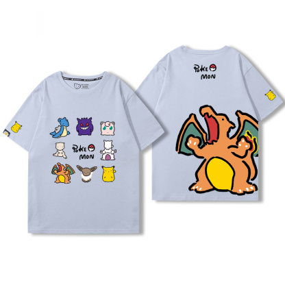 精靈寶可夢 2024親子情侶男女同款 T恤