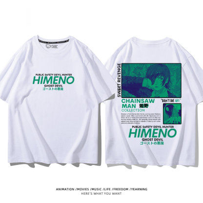 鏈鋸人 2024親子情侶男女同款 T恤