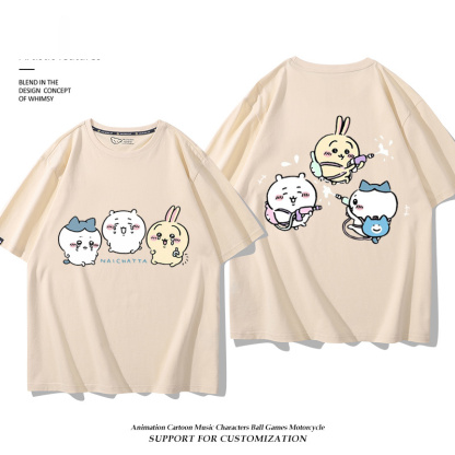 Chiikawa 2024親子情侶男女同款 T恤