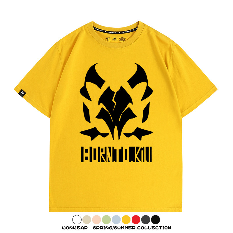 蔚藍檔案鬼方佳代子遊戲周邊短袖T恤