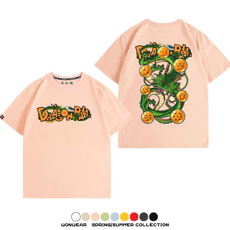 七龍珠 動漫周邊寬鬆百搭純棉短袖t-shirt
