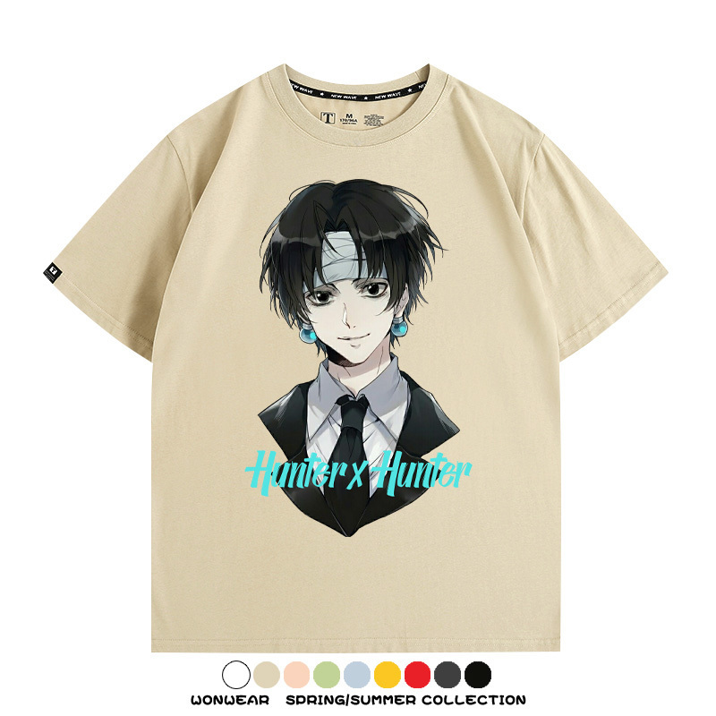 全職獵人西索庫洛洛動漫周邊短袖T恤