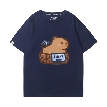 卡皮巴拉 2024親子情侶男女同款 T恤