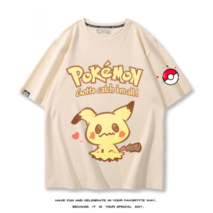 Q版精靈寶可夢 2024親子情侶男女同款 T恤