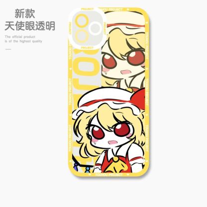 蘋果 系列Q版東方Project 天使眼透明防摔軟殼