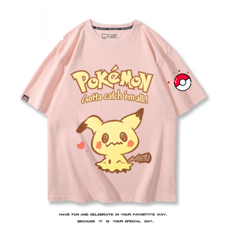 Q版精靈寶可夢 2024親子情侶男女同款 T恤