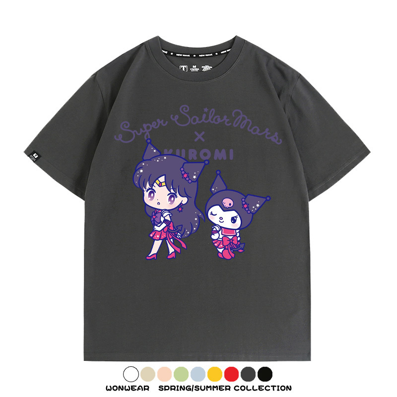 美少女戰士聯名三麗鷗周邊短袖T恤