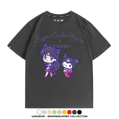 美少女戰士聯名三麗鷗周邊短袖T恤
