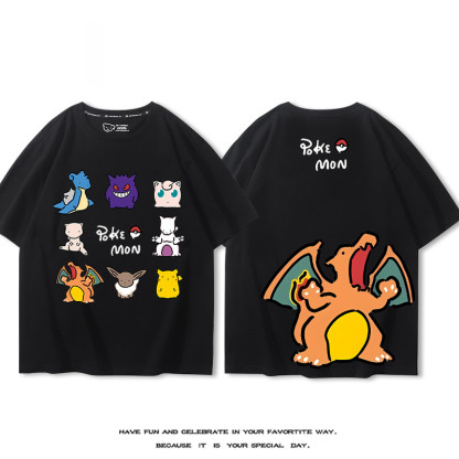 精靈寶可夢 2024親子情侶男女同款 T恤