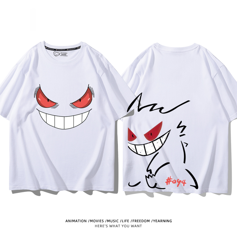 寶可夢 2024親子情侶男女同款 T恤