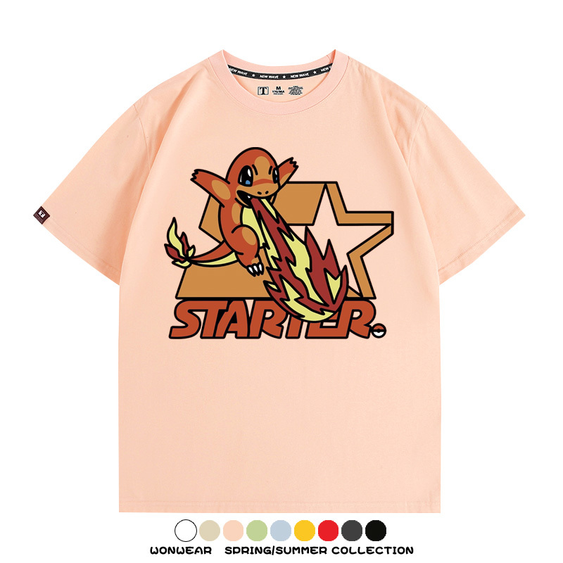 精靈寶可夢Q版動漫周邊短袖T恤