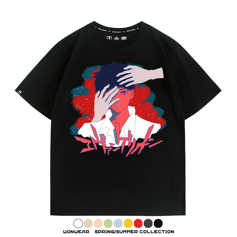 EVA聯名碇真嗣 親子情侶裝寬鬆短袖T