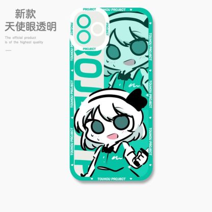 蘋果 系列Q版東方Project 天使眼透明防摔軟殼