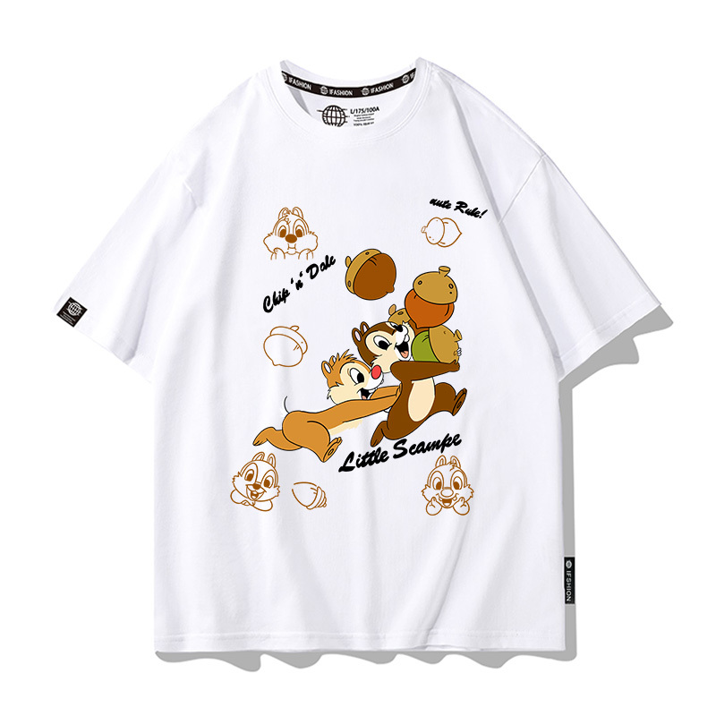 奇奇蒂蒂 2024親子情侶男女同款 T恤