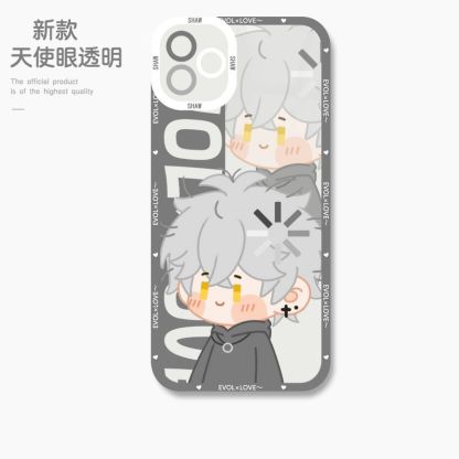 蘋果 系列鬼滅之刃天使眼透明防摔軟殼