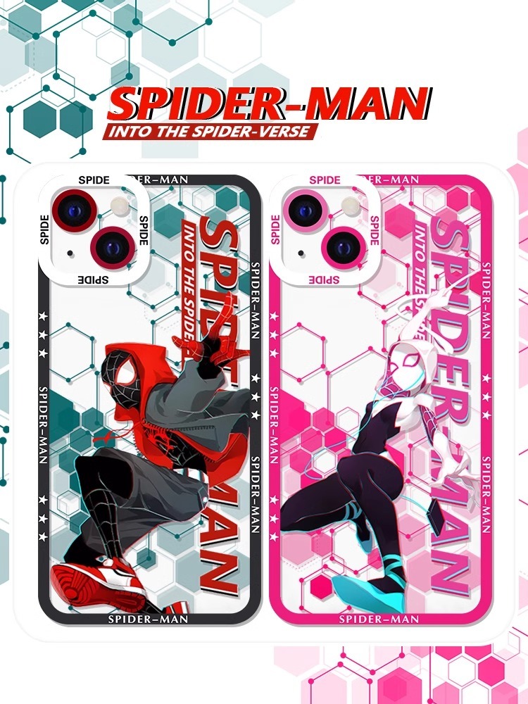 蘋果 系列蜘蛛俠 天使眼透明防摔軟殼