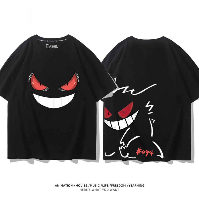 寶可夢 2024親子情侶男女同款 T恤