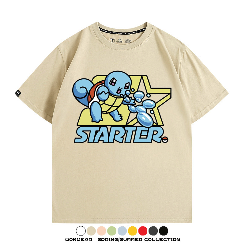 精靈寶可夢Q版動漫周邊短袖T恤