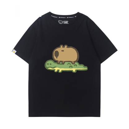 卡皮巴拉 2024親子情侶男女同款 T恤