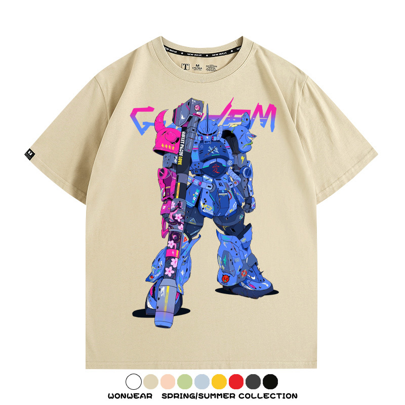 機動戰士鋼彈聯名 親子情侶裝寬鬆短袖T