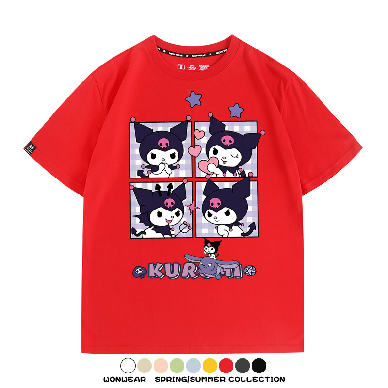 庫洛米三麗鷗卡通周邊短袖T恤