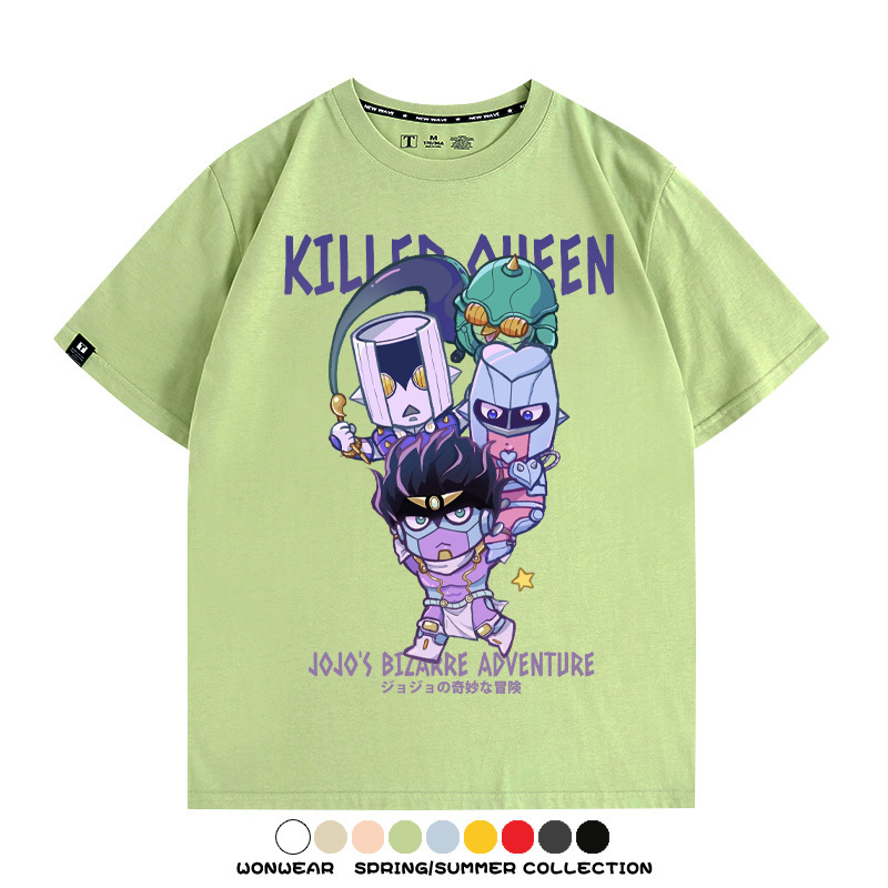 JOJO的奇妙冒險 親子情侶裝寬鬆短袖T