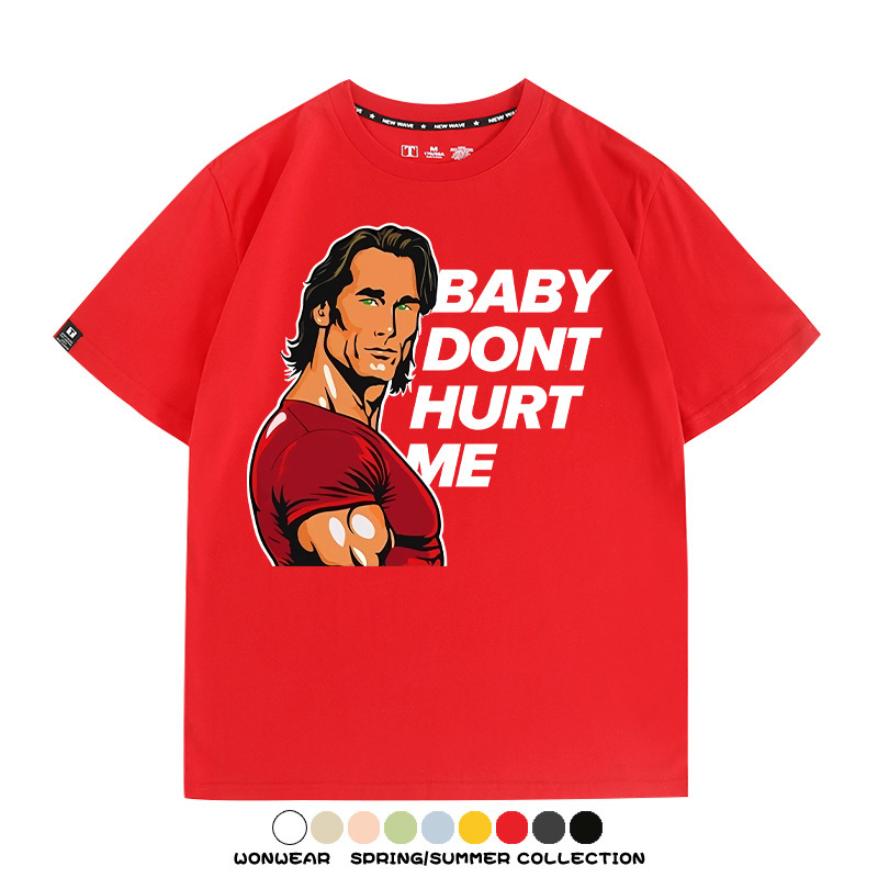 大力王Mike ohearn周邊 親子情侶裝寬鬆短袖T