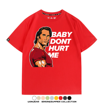 大力王Mike ohearn周邊 親子情侶裝寬鬆短袖T