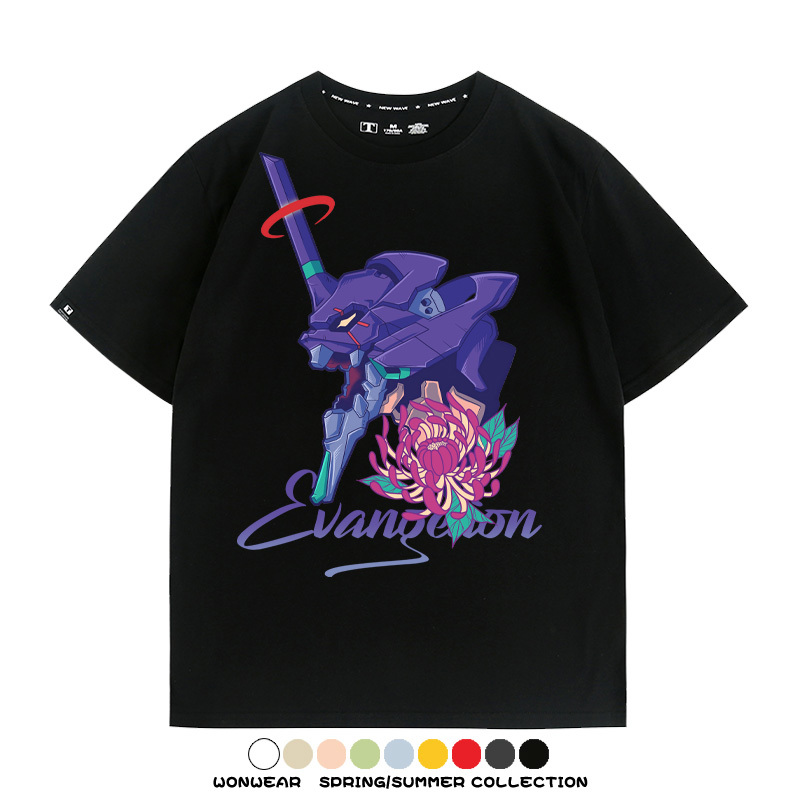 EVA初號機01聯名 親子情侶裝寬鬆短袖T
