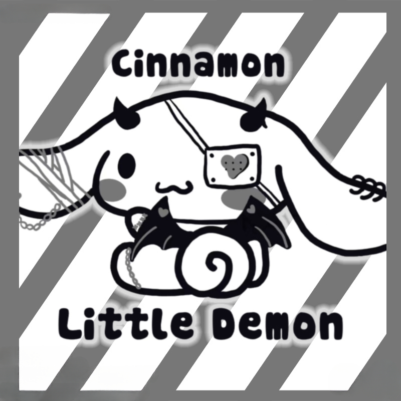 三麗鷗玉桂狗潮牌周邊短袖T恤