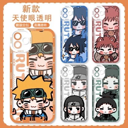 蘋果 系列Q版火影忍者天使眼透明防摔軟殼