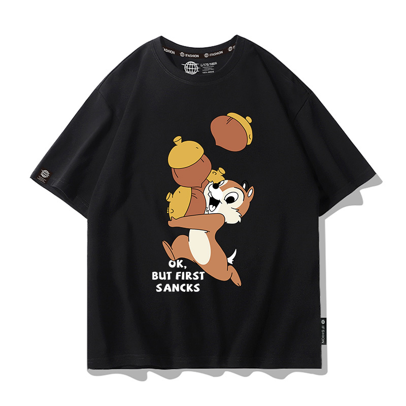 奇奇蒂蒂 2024親子情侶男女同款 T恤