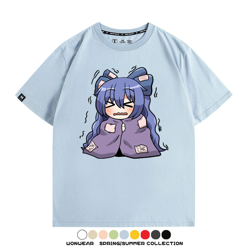 東方project憑依華 親子情侶裝寬鬆短袖T