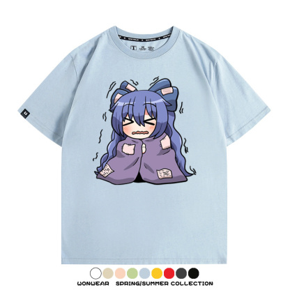 東方project憑依華 親子情侶裝寬鬆短袖T