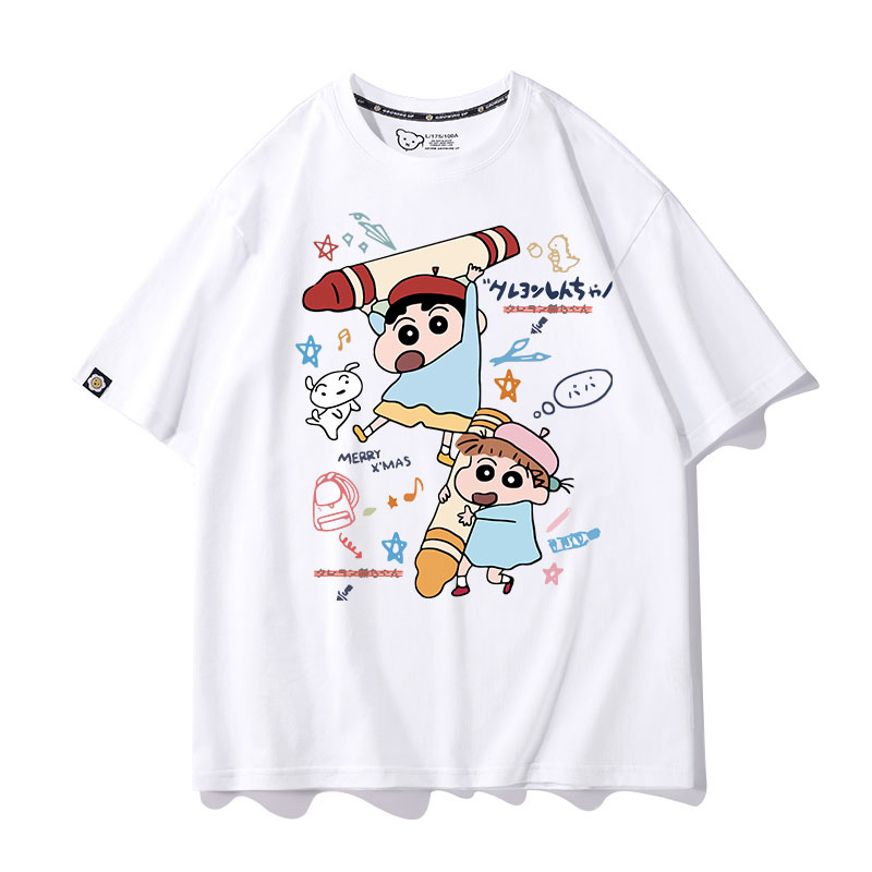 蠟筆小新 2024親子情侶男女同款 T恤