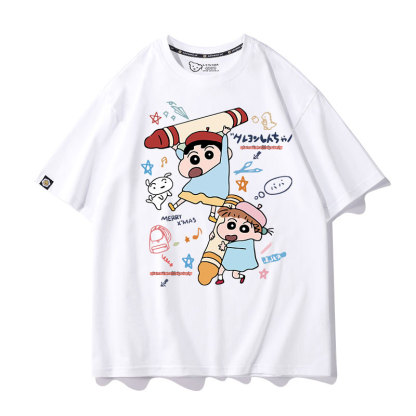 蠟筆小新 2024親子情侶男女同款 T恤