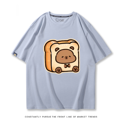 卡皮巴拉 2024親子情侶男女同款 T恤