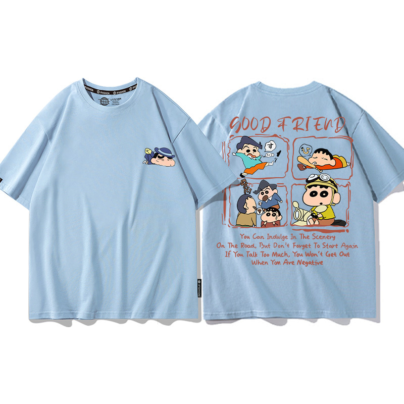 蠟筆小新 2024親子情侶男女同款 T恤