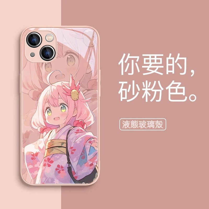蘋果 系列間諜家家酒 液態玻璃防摔殼