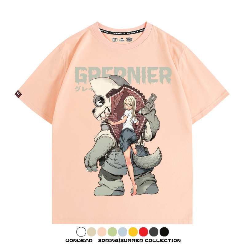 格萊普尼爾動漫周邊短袖T恤
