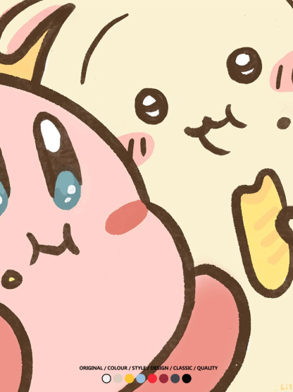 Chiikawa吉伊卡哇卡通烏薩奇COS星之卡比聯動短袖純棉T恤夏季寬鬆