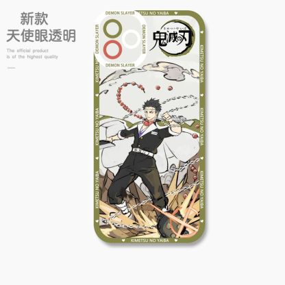 蘋果 系列鬼滅之刃天使眼透明防摔軟殼