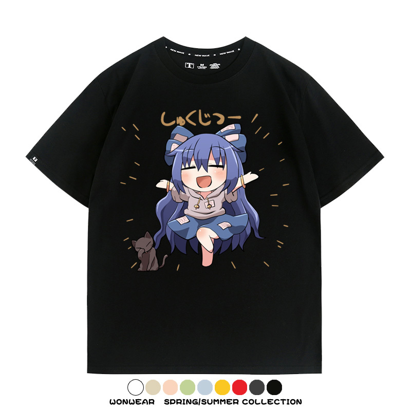 東方project憑依華 親子情侶裝寬鬆短袖T