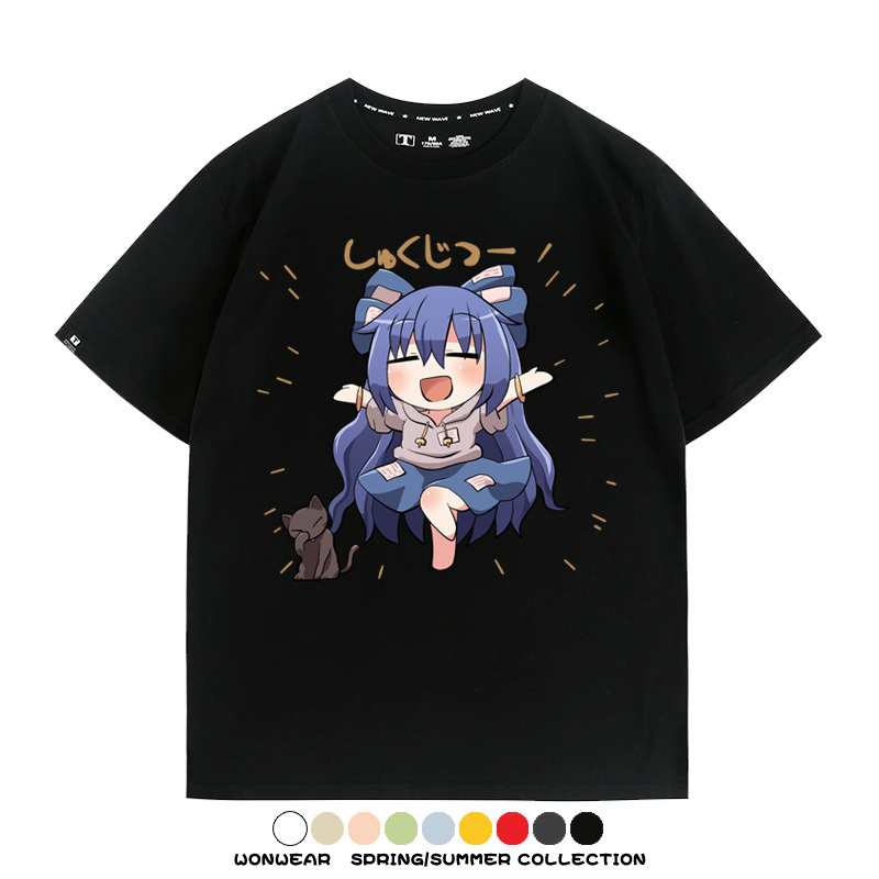 東方project憑依華 親子情侶裝寬鬆短袖T